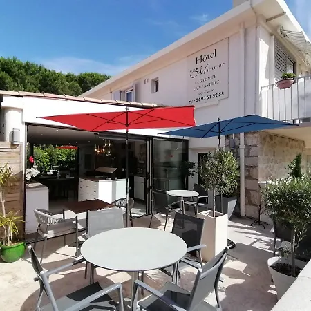호텔 Miramar- Cap D'antibes - La Garoupe 3*